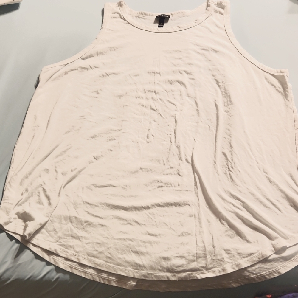 TORRID white Tank Top Size 4